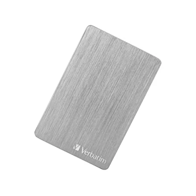 Image de Verbatim Store &#039;n&#039; Go Aluminium Slim I 2 to Argent Disque Dur Externe USB 3.2 GEN 1 en pour Windows &amp; Mac OS X Portable