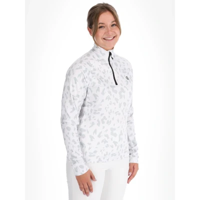 Image de Dare2b Divulge Core Stretch Pull De Ski Femmes (Taille : 2XL/44, Blanc)