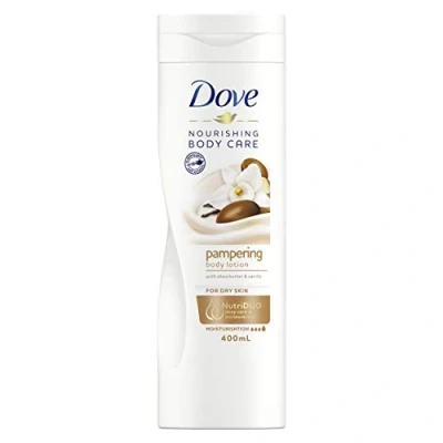 Image de Dove Indulgent Nourishment Body Lotion With Shea Butter For Dry Skin 400ml