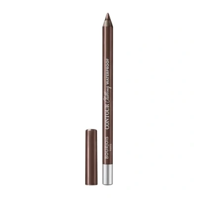 Image de Bourjois Paris Contour Clubbing Crayon Yeux Waterproof, Texture Coulissante et Doux, Formule avec Huiles de Jojoba, N57 Up And Brown, 1.2g