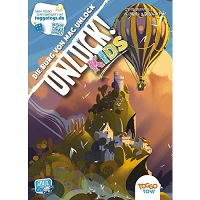 Image de Space Cow, Unlock! Kids Le Château de Mac Unlock Jeu Puzzles pour Enfants 1 à 4 Joueurs À partir 6 Ans et Plus 20 Minutes Allemand