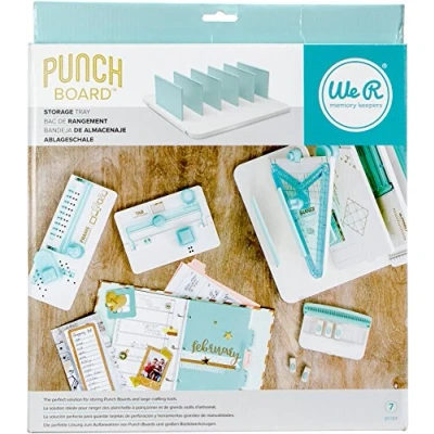 Image de We R Memory Keepers Punch Board Storage, Multicolore, 1