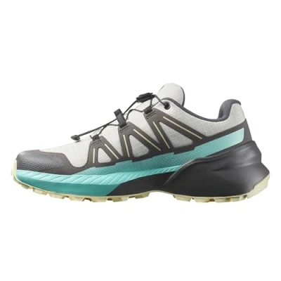 Image de Salomon femmes Speed Cross Peak White Ici, Chaussures de randonnée polyvalentes pour le confort, idéales la et trail running lors d&#039;aventures en plein air. 38