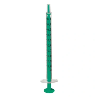 Image de B. Braun 9166017 URUNKT F jetable 2P seringue à injecter, verte, capacité de 1 ml, paquet 100