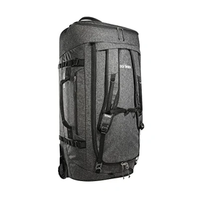 Image de Tatonka Duffle Roller Sac de Voyage Pliable avec roulettes et Fonction à Dos 105 l, Noir, Liter, Grand Chariot sans Cadre