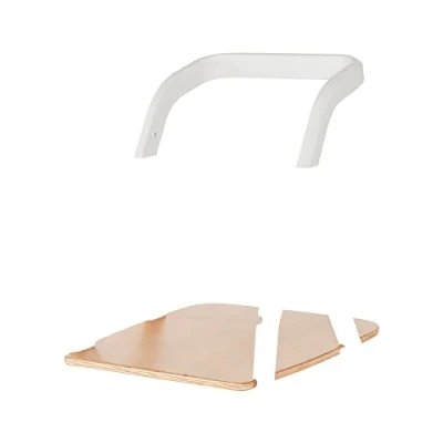 Image de Ergobaby la Tour d’Apprentissage, accessoire pour chaise haute Evolve, aide à cuisine les petits enfants. À partir d&#039;environ 2 ans jusqu&#039;à 45,3 kg max., Natural Wood