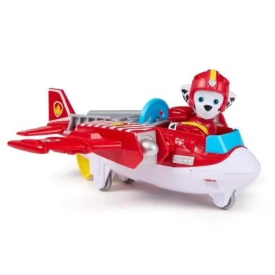 Image de Paw Patrol Pat Patrouille Véhicule Figurine Marcus Air Rescue Voiture À Collectionner 2 Projectiles Jouet Enfant 3 Ans et +