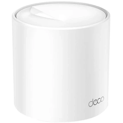 Image de TP Link Deco WiFi 6 Mesh AX 3000Mbps X60(1 Pack) Système pour Toute la Maison Couverture de 200㎡ Installation Facile Contrôle Parental Compatible avec toutes les Box Fibre