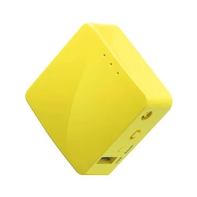 Image de GL.iNet GL MT300N V2(Mango) Mini routeur WiFi VPN de Poche sans Fil Portable Voyage Point d&#039;accès/Extender/WDS OuvrirWrt 2 Ports Ethernet OpenVPN/Wireguard USB 2.0 128 Mo RAM