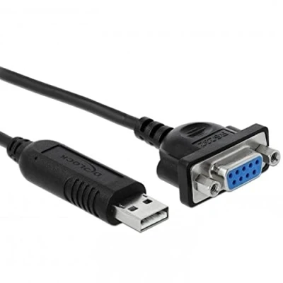 Image de Delock Adaptateur USB 2.0 Type A vers 1 x série RS 232 DB9