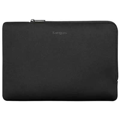 Image de Targus Housse de Protection Multi Fit EcoSmart 11 12&quot;, d&#039;ordinateur légère en néoprène, ordinateur avec doublure anti rayures Noir, TBS650GL