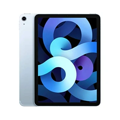 Image de Apple 2020 iPad Air (10.9 Pouces, Wi FI + Cellulaire, 256 Go) Bleu Ciel (Reconditionné)