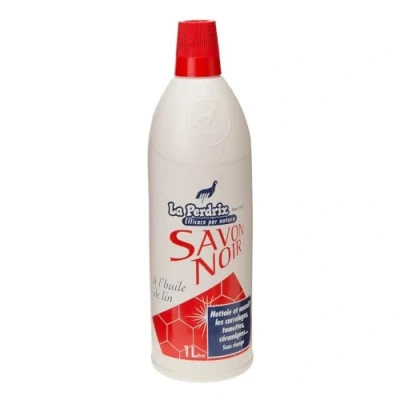 Image de LA PERDRIX Savon Noir Liquide Huile de Lin 1000 mL