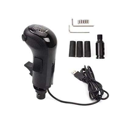 Image de MUGE RACING USB Gearshift Knob,Truck Simulator Shifter Knob from a Man Truck ATS ETS for Logitech G29 G27 G25 Thrust master TH8A Fanatec SQ ETS2 Games PC