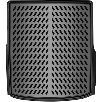 Image de ELMASLINE Bac de coffre 3D pour VW Passat B8 Variant 2014 1/2024 (break) Antidérapant avec bord extra haut 5 cm Accessoires tapis
