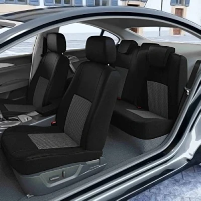 Image de DBS 19345 Housse de siège Auto / Voiture Sur Mesure Finition Haut Gamme Montage Rapide Compatible Airbag Isofix