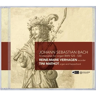 Image de Johann Sebastian Bach : Sonates en Trio pour Orgue. Verhagen. Mathot