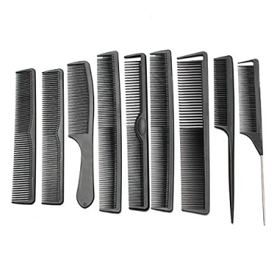 Image de Bluelover Cheveux en Fibre De Carbone Coiffure Anti Statique Résistant À La Chaleur Ensemble Peigne