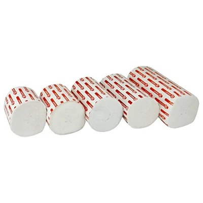 Image de 5 Rollen Pad De Lien Nobapad en synthétique Ouate dans différentes tailles 3 m x 12 cm
