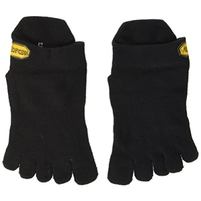 Image de Vibram Homme Athletic No Show Chaussettes, Jaune, S EU