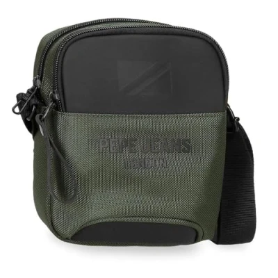 Image de Pepe Jeans Bromley Petit sac à bandoulière vert 12 x 16 3,5 cm Polyester, vert, Talla única,