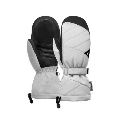 Image de Reusch Sonja R TEX XT Mitaines De Ski Femmes (Taille : 8.5, Gris,noir)