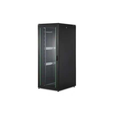 Image de DIGITUS Armoire réseau 19 Pouces 42U 80x100 cm Série Unique Charge 800 kg Profondeur utile 943 mm Noir