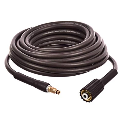Image de TC TECHNIC Tuyau d&#039;Extension pour Nettoyeur Haute Pression de Rechange 10 m 200 Bar Compatible avec Karcher K2 K3 K4 K5 K6 K7 Rallonge M22x1.5 Click Connect