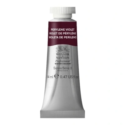 Image de Winsor &amp; Newton Aquarelle Professionnel Peinture Aquarelle, Haute Luminosité, Résistante à la Lumière, Qualité Archive, Tube de 14 ML, Couleur Violet Pérylène