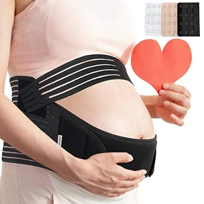 Image de GECONLE Ceinture Grossesse de maternité Lombaire Dos Abdominal Support pour Femme Enceinte SPD &amp; PGP