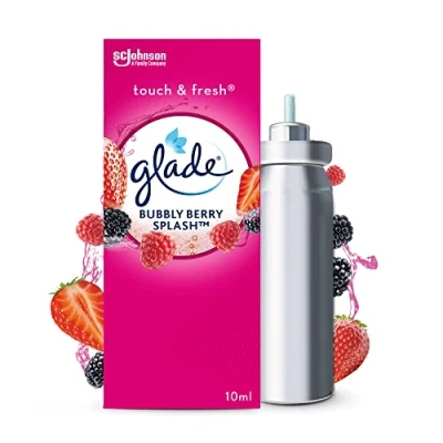 Image de Glade Touch &amp; Fresh Recharge Fraicheur Instantanée Elimine Les Odeurs Infusé Aux Huiles Essentielles Bubbly Berry Splash 1