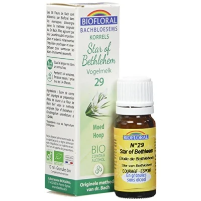 Image de Biofloral Fleurs de Bach Etoile Bethléem Granulés 10 g