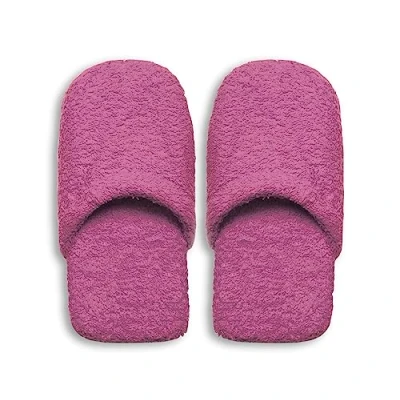 Image de Excelsa Bagno Caldo Chaussons de Bain pour Femme, éponge, Lilas, 27,5 X 11 3 Cm