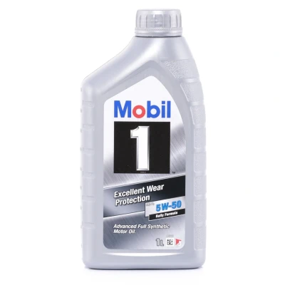 Image de Mobil 1 FS X2 5W 50 1I Huile moteur 153634 PORSCHE: 911 Targa, Cayenne, Boxster, MERCEDES BENZ: Classe E Coupe, C Break