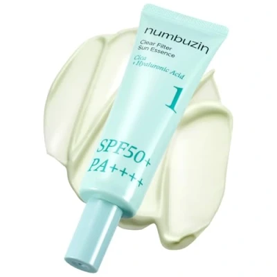 Image de [numbuzin] No.1 Crème solaire à l&#039;eau apaisante pure SPF 50+ PA++++ 50 ml