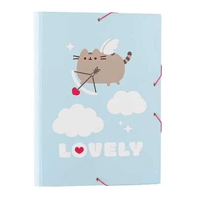 Image de Grupo Erik Chemise Cartonnée A4 Pusheen à Rabats Rigide Pochette 24 x 34 cm Fournitures Scolaires, de Bureau