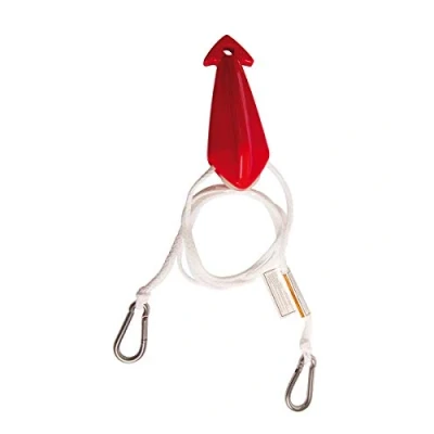 Image de Jobe Crochet Triangle de Remorquage en Acier Inoxydable 12 Ft 1p Laisse pour Ski Nautique Mixte, Multicolore, Taille Unique