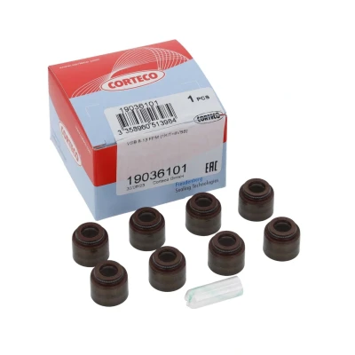 Image de CORTECO 19036101 Jeu de joints d&#039;étanchéité, tige soupape FPM (caoutchouc fluoré) MITSUBISHI: L200 II Pick up, PAJERO 2, III up