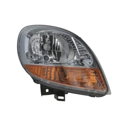 Image de TYC 20 0361 15 2 Phares droit H4 jaune pour circulation à droite avec porte lampe, sans moteur électrique RENAULT: Kangoo I Express,