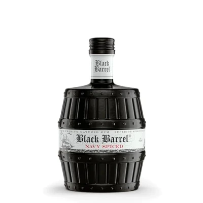 Image de A.H. Riise Black Barrel Navy Spiced Rhum, 70 cl