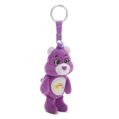 Image de NICI Porte Bisounours Meilleur Ami 10cm Violet Pendentif Animal avec Anneau métallique pour accrocher aux clés, à la Corde, au Sac et Plus Encore, 61374, Bester Freund Bärchi