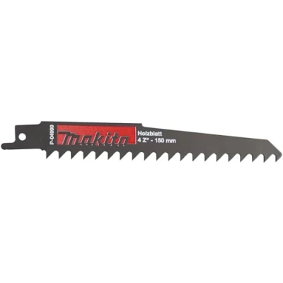 Image de Makita Lot de 5 lames scie à bois Recipro P 04999 pour JR102DWE 4Z&quot; 150 mm