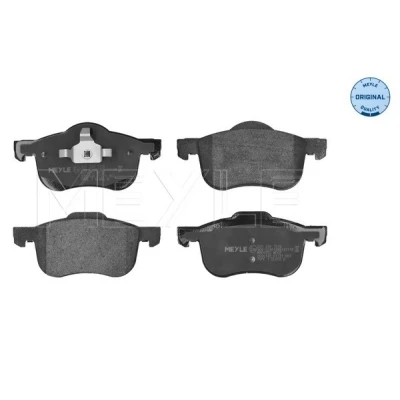 Image de MEYLE 025 230 7318 Jeu de plaquettes frein ORIGINAL Quality Essieu avant contact signal d&#039;usure exclu avec tôle anti bruit VOLVO: S60 I, V70 2