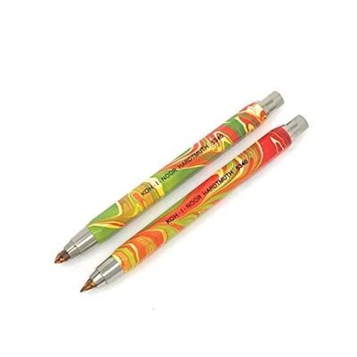 Image de Koh I Noor Fall Crayon/Pression Crayon en métal avec Mine taille crayons de 5.6 mm Magic (Multicolore) Arc ciel Plusieurs choix 2 Magicstifte Bunt