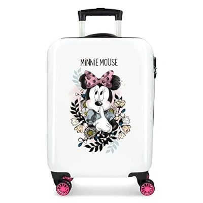 Image de Disney Minnie Style Valise Trolley Cabine Multicolore 37x55x20 cms Rigide ABS Serrure à combinaison 38.4L 2,9Kgs 4 roues doubles Bagage main