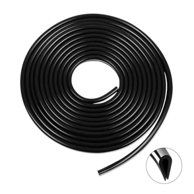 Image de Bandes en Caoutchouc de Garde Bord Protecteur Anti éraflure Porte Voiture Moulage Noir 300cmjoint u Joint tole u+Joint Finition joi