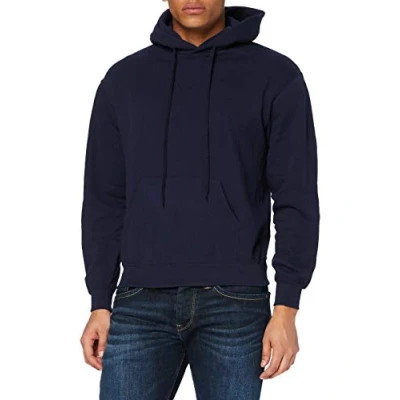 Image de Fruit of the Loom 62 208 0 Sweat shirt à capuche Femmes Bleu (Deep Navy) Taille: XXL