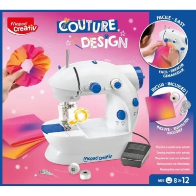 Image de Machine à coudre MAPED Couture Design Blanc Age 8+ Kit complet pour débutants