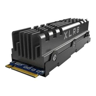 Image de PNY XLR8 CS3040 M.2 NVMe Gen4 x4 SSD Interne avec Heatsink 1To, Vitesse de Lecture jusqu&#039;à 5600 Mo/s, d&#039;Ecriture 4300 Mo/s