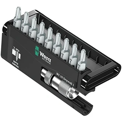 Image de Wera 05136011001 Bit Check Jeu d&#039;Outils pour plâtrerie sèche 10 pièces